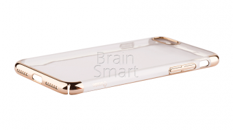 Накладка пластиковая Oucase Bins plating Series iPhone 7/8 С окантовкой Золотой - фото, изображение, картинка