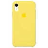 Накладка Silicone Case Original iPhone XR (32) Ярко-Жёлтый - фото, изображение, картинка