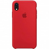 Накладка Silicone Case Original iPhone XR (14) Красный - фото, изображение, картинка