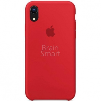Накладка Silicone Case Original iPhone XR (14) Красный - фото, изображение, картинка