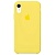 Накладка Silicone Case Original iPhone XR (32) Ярко-Жёлтый - фото, изображение, картинка