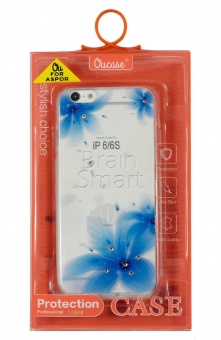 Накладка силиконовая Oucase Diamond Series iPhone 6/6S (HY-009) - фото, изображение, картинка