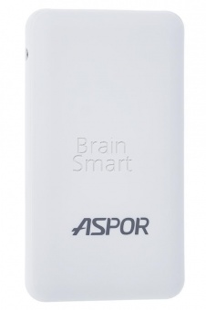 Внешний аккумулятор Aspor Power Bank A322 9000 mAh Белый - фото, изображение, картинка