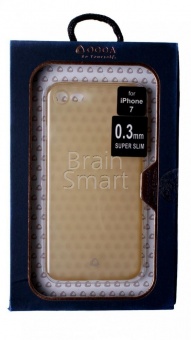 Накладка силиконовая Occa iPhone 7/8/SE Золотой - фото, изображение, картинка