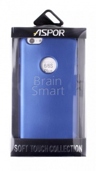 Накладка силиконовая Aspor Soft Touch Collection iPhone 6 Plus Синий - фото, изображение, картинка