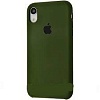 Накладка Silicone Case Original iPhone XR (64) Кипрский Зеленый - фото, изображение, картинка