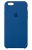 Накладка Silicone Case Original iPhone 6/6S (20) Синий - фото, изображение, картинка