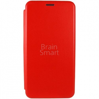 Книжка кожа Creative Case Samsung A207 (A20S 2019) Красный тех.упак - фото, изображение, картинка