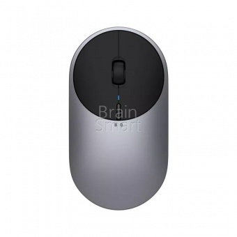Мышь беспроводная Xiaomi Mi Portable Mouse 2 (BXSBMW02) Темно-Серый* - фото, изображение, картинка