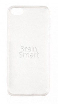 Накладка силиконовая Oucase Unique Skid Series iPhone 5/5S/SE Прозрачный - фото, изображение, картинка