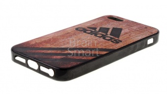Накладка силиконовая iPhone 5/5S/SE Adidas - фото, изображение, картинка