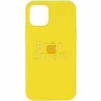 Накладка Silicone Case Original iPhone 13 (55) Светло-Желтый - фото, изображение, картинка