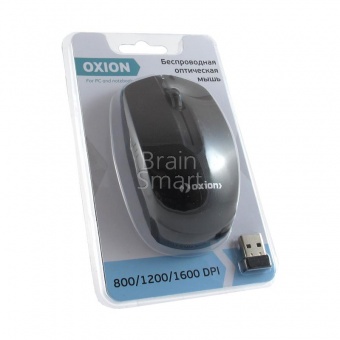 Мышь беспроводная Oxion OMSW016BK Черный - фото, изображение, картинка
