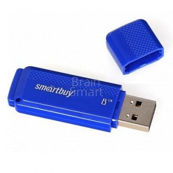 USB 2.0 Флеш-накопитель 16GB SmartBuy Dock Синий* - фото, изображение, картинка
