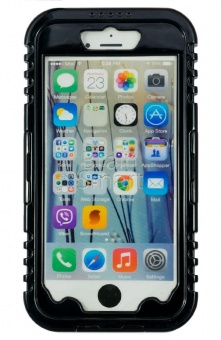 Чехол водонепроницаемый (IP-68) iPhone 6/6S Черный - фото, изображение, картинка