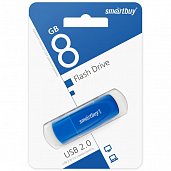 USB 2.0 Флеш-накопитель 8GB SmartBuy Scout Синий* - фото, изображение, картинка