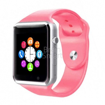 Умные часы Smart Watch A1 Розовый - фото, изображение, картинка