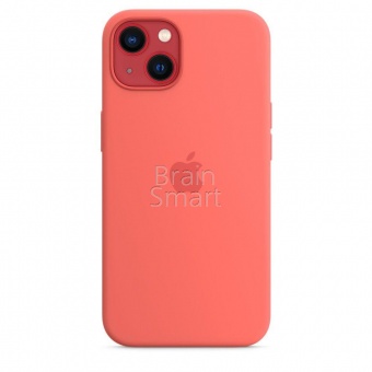 Накладка Silicone Case Original iPhone 13 mini (65) Персиковый - фото, изображение, картинка