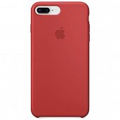 Накладка Silicone Case Original iPhone 7 Plus/8 Plus (36) Красная Роза - фото, изображение, картинка