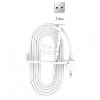 USB кабель Lightning HOCO X31 держатель настольный (1м) Белый - фото, изображение, картинка