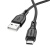USB кабель Micro Borofone BX66 Silicone 2,4A (1м) Черный* - фото, изображение, картинка