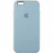 Накладка Silicone Case Original iPhone 6/6S (43) Небесно-Голубой - фото, изображение, картинка
