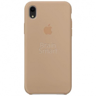 Накладка Silicone Case Original iPhone XR (28) Песочный - фото, изображение, картинка