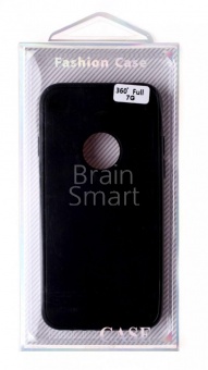 Накладка силиконовая 360° Fashion Case iPhone 7/8 Черный - фото, изображение, картинка