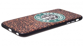 Накладка силиконовая ST.helens iPhone 6 Plus Starbucks2 - фото, изображение, картинка