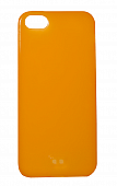 Накладка силиконовая Baseus Colorful Case + пленка iPhone 5/5S/SE Оранжевый