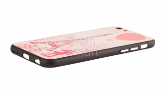Накладка силиконовая Oucase Ceystal Flashing Series iPhone 6 (СТ003) - фото, изображение, картинка