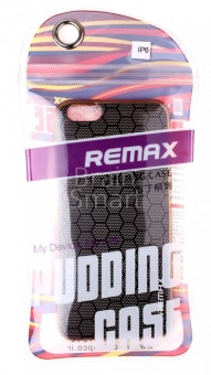 Накладка силиконовая Remax iPhone 6S Honey cell Золотой - фото, изображение, картинка