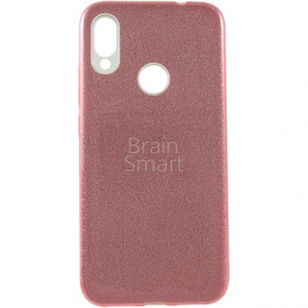 Накладка силиконовая Shine Блестящая Xiaomi Redmi Note 7 Розовый - фото, изображение, картинка