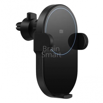 Автодержатель+Беспроводное ЗУ Xiaomi Wireless Car Charger 20W (WCJ02ZM) Черный* - фото, изображение, картинка