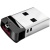 USB 2.0 Флеш-накопитель 64GB Sandisk Cruzer Fit Чёрный - фото, изображение, картинка