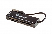 Картридер Smartbuy SBR-717-K (micro SD/SD/MS/MS Pro/M2) Черный* - фото, изображение, картинка