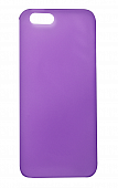 Накладка силиконовая Deppa Чехол Sky Case + защ. пленка iPhone 5/5S/SE (86008) Фиолетовый