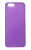 Накладка силиконовая Deppa Чехол Sky Case + защ. пленка iPhone 5/5S/SE (86008) Фиолетовый - фото, изображение, картинка