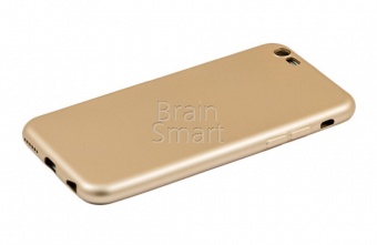 Накладка силиконовая J-Case iPhone 6 Золотой - фото, изображение, картинка
