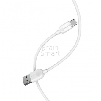 USB кабель Type-C Borofone BX14 3,0A (1м) Белый* - фото, изображение, картинка