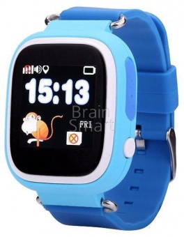 Умные часы Smart Baby Watch Q80 (GPS) Голубой - фото, изображение, картинка