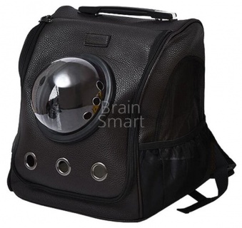 Рюкзак для животных Xiaomi Little Beast Star Pet School Bag Breathable Space Черный - фото, изображение, картинка