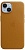 Накладка Magsafe Leather Case iPhone 14 Золотой Коричневый* - фото, изображение, картинка