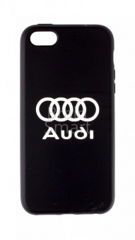 Накладка силиконовая iPhone 5/5S/SE Audi - фото, изображение, картинка