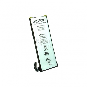 Аккумуляторная батарея Aspor iPhone 4G (1430 mAh) - фото, изображение, картинка