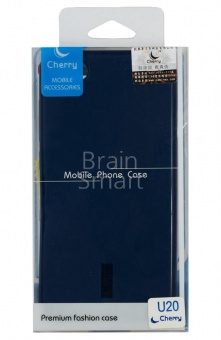 Накладка силиконовая Cherry Soft touch Meizu U20 Синий - фото, изображение, картинка