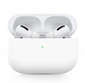Чехол силиконовый Apple Airpods Pro Белый* - фото, изображение, картинка