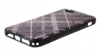 Накладка силиконовая Remax iPhone 5/5S/SE Burberry - фото, изображение, картинка