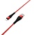 USB кабель Lightning Borofone BX32 Nylon 2,4A (1м) Красный* - фото, изображение, картинка