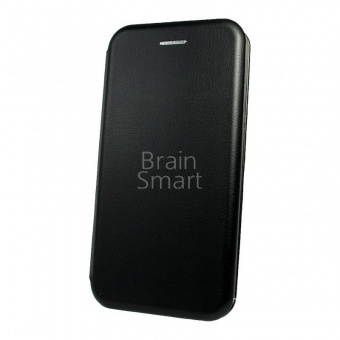 Книжка кожа Brauffen iPhone 7/8 Черный тех.упак - фото, изображение, картинка